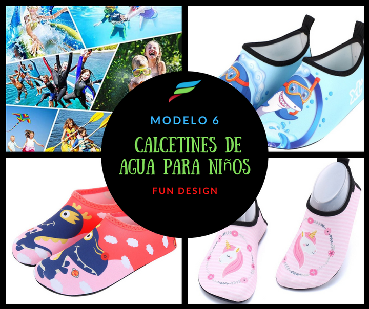 MODELO 6 Zapatos o Calcetin de Agua para Niños