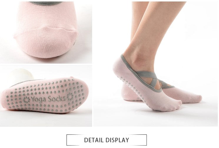 COMBO de Calcetines antideslizantes y Zapatos para Yoga y Pilates para Mujer