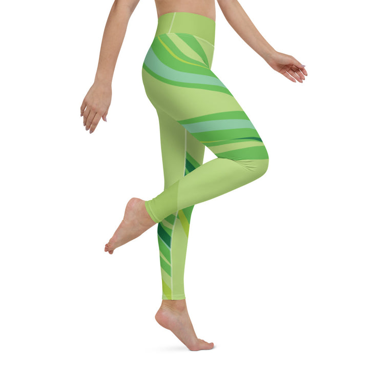 Leggins Yoga Green Bindweed